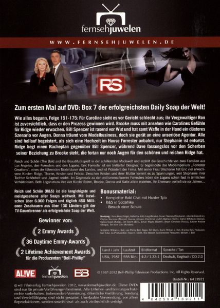 Produktbild: Reich und sch&ouml;n - Wie alles begann/Box 7 - Folgen 151-175 [5 DVDs]