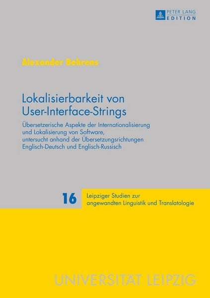 Produktbild: Lokalisierbarkeit von User-Interface-Strings
