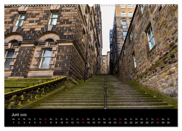 Produktbild: Faszination Edinburgh (hochwertiger Premium Wandkalender 2026 DIN A2 quer), Kunstdruck in Hochglanz