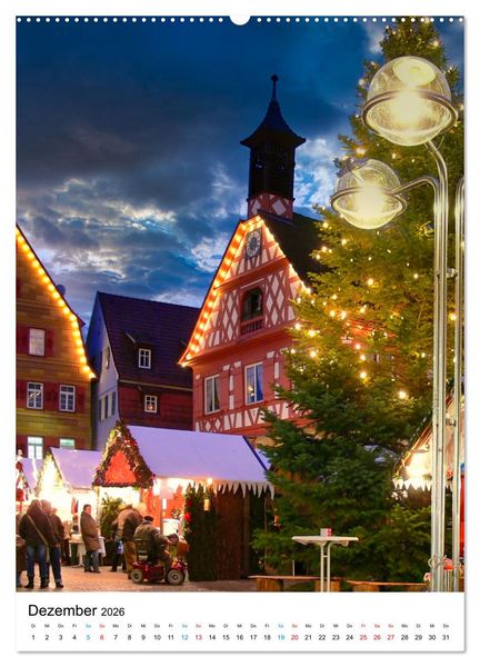 Produktbild: Rems und Murr (hochwertiger Premium Wandkalender 2026 DIN A2 hoch), Kunstdruck in Hochglanz