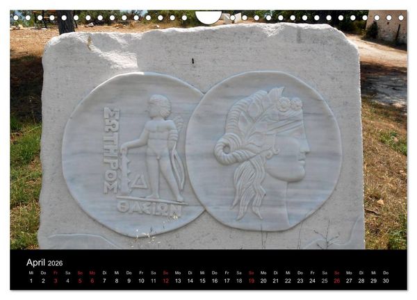 Produktbild: Griechenland - Insel Thassos (Wandkalender 2026 DIN A4 quer), CALVENDO Monatskalender