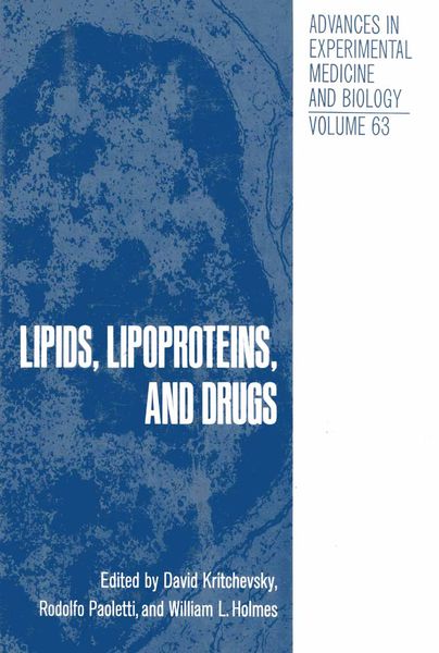 Produktbild: Lipids, Lipoproteins, and Drugs