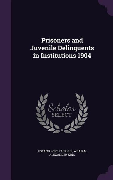 Produktbild: Prisoners and Juvenile Delinquents in Institutions 1904