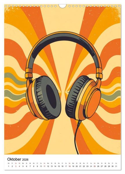 Produktbild: Feel the Groove &ndash; Funk & Soul Vintage (Wandkalender 2026 DIN A3 hoch), CALVENDO Monatskalender