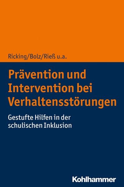 Produktbild: Pr&auml;vention und Intervention bei Verhaltensst&ouml;rungen