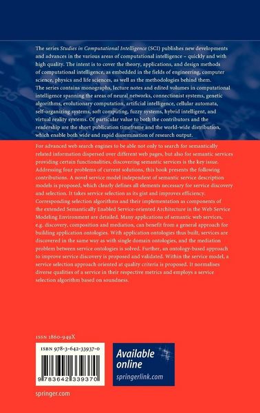 Produktbild: Discovery and Selection of Semantic Web Services