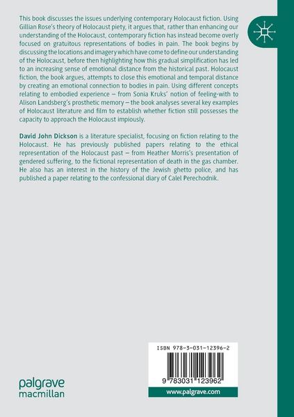 Produktbild: Holocaust Fiction and the Question of Impiety