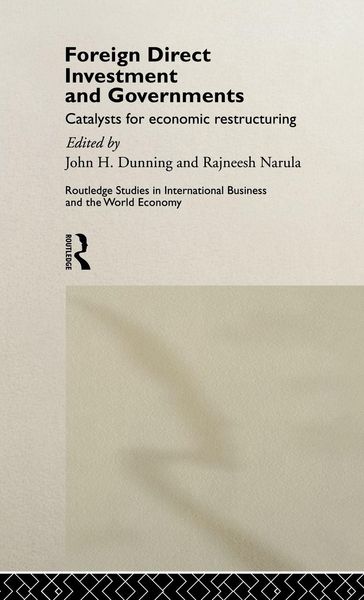 Produktbild: Foreign Direct Investment and Governments