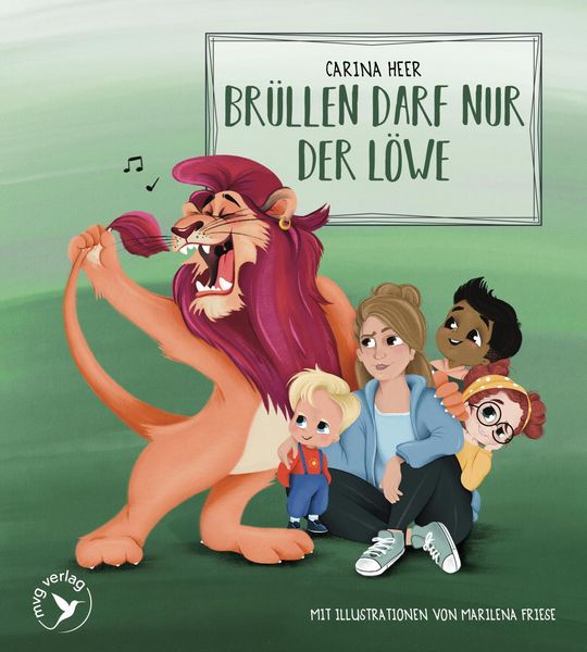 Brüllen darf nur der Löwe – Pappbilderbuch, Gebundene Ausgabe von Carina Heer, Mvg, 9783747408193