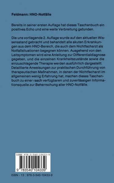 Produktbild: HNO-Notf&auml;lle