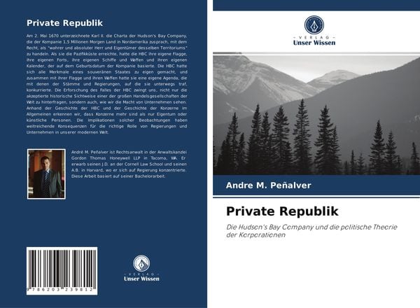 Private Republik, Taschenbuch von Andre M. Peñalver, Verlag Unser Wissen, 9786203239812