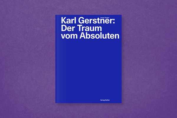 Produktbild: Karl Gerstner: Der Traum vom Absoluten