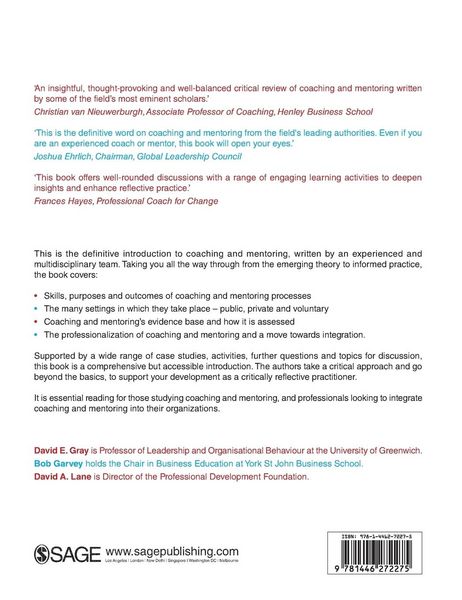 Produktbild: A Critical Introduction to Coaching and Mentoring