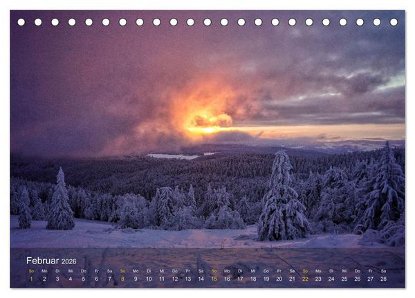 Produktbild: Faszination Schwarzwald (Tischkalender 2026 DIN A5 quer), CALVENDO Monatskalender