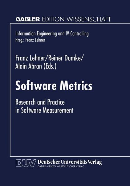 Produktbild: Software Metrics