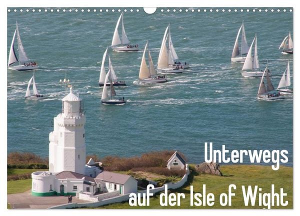 Unterwegs auf der Isle of Wight (Wandkalender 2026 DIN A3 quer), CALVENDO Monatskalender