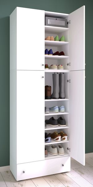 Produktbild: XXL Schuhschrank Kleiderschrank Schrank Lona 9f A