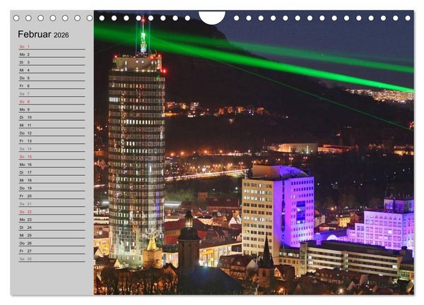 Produktbild: Jena in Th&uuml;ringen (Wandkalender 2026 DIN A4 quer), CALVENDO Monatskalender