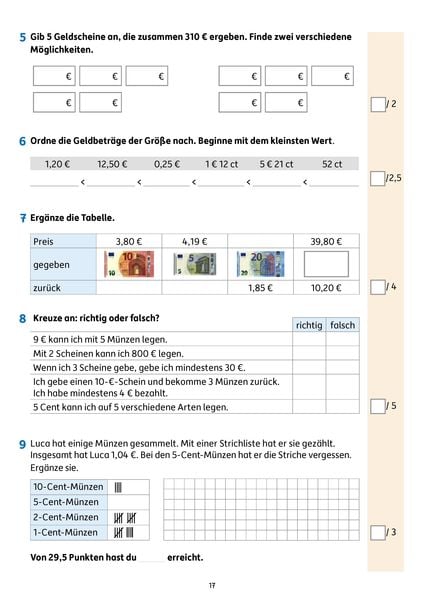 Produktbild: &Uuml;bungsheft mit Tests in Mathe 3. Klasse