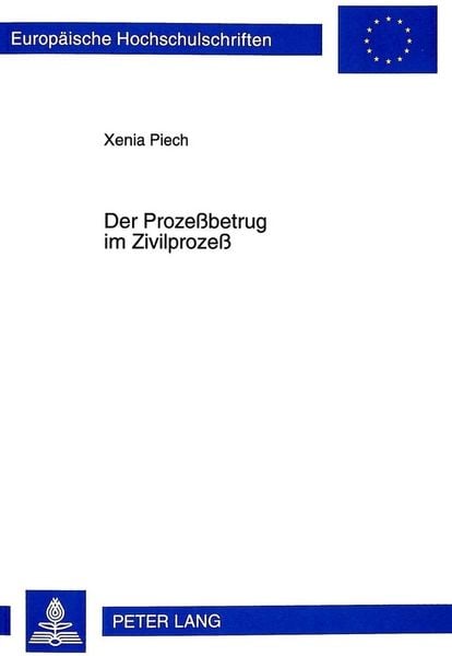 Produktbild: Der Proze&szlig;betrug im Zivilproze&szlig;