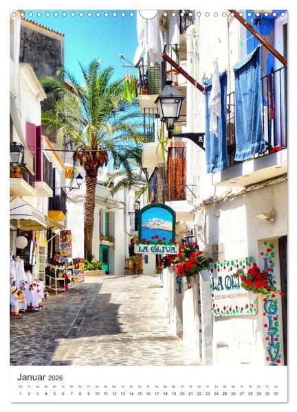 Produktbild: Spanien - Tapas, Flamenco und Sangria (Wandkalender 2026 DIN A3 hoch), CALVENDO Monatskalender
