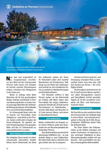 Produktbild: Stellplatzf&uuml;hrer Sch&ouml;nste Thermen