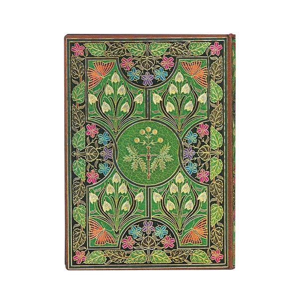 Produktbild: Softcover Notizbuch Bl&uuml;hende Poesie, Midi, Liniert