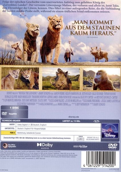 Mufasa - Der König der Löwen