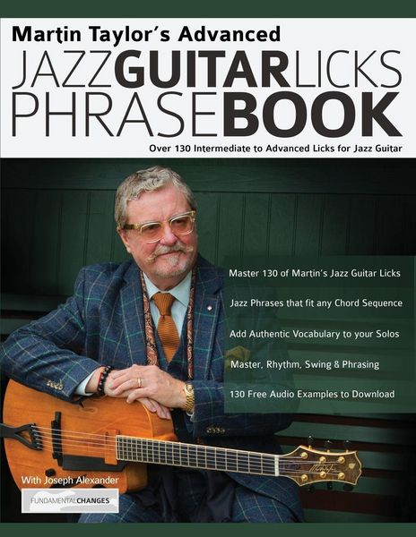 Produktbild: Martin Taylor's Advanced Jazz Guitar Licks Phrase Book