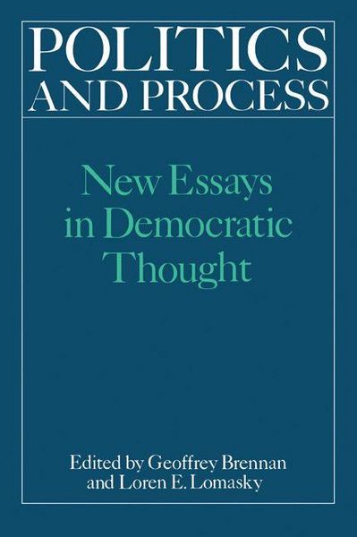 Produktbild: Politics and Process