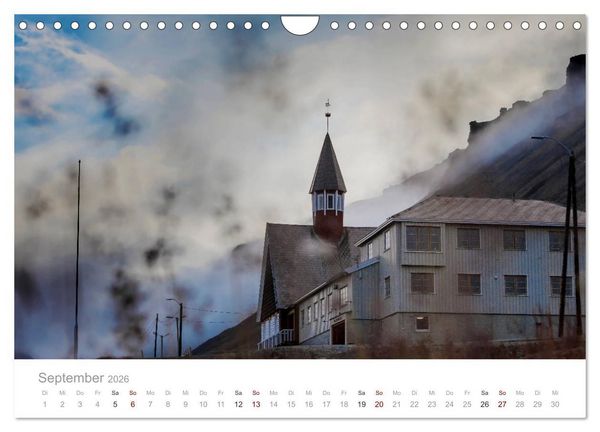 Produktbild: Spitzbergen - Wild.Rau.Ungez&auml;hmt. (Wandkalender 2026 DIN A4 quer), CALVENDO Monatskalender