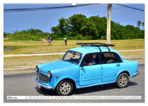 Produktbild: Fiat Nuova 1100 - Ein Klassiker Italiens (Wandkalender 2026 DIN A2 quer), CALVENDO Monatskalender