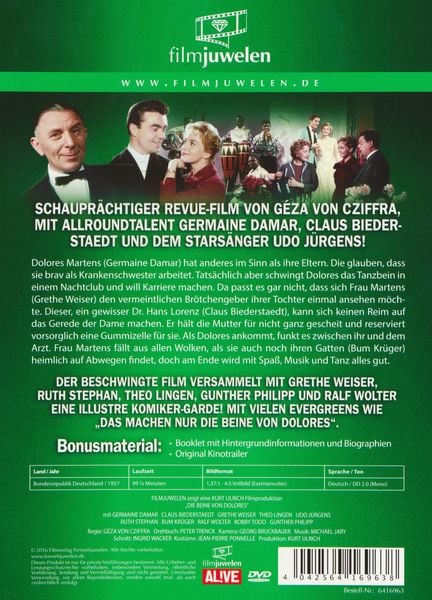 Produktbild: Die Beine von Dolores - filmjuwelen