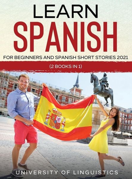 Produktbild: Learn Spanish For Beginners AND Spanish Short Stories 2021