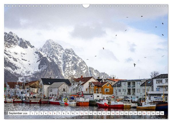 Produktbild: Licht des Nordens - LOFOTEN (Wandkalender 2026 DIN A3 quer), CALVENDO Monatskalender