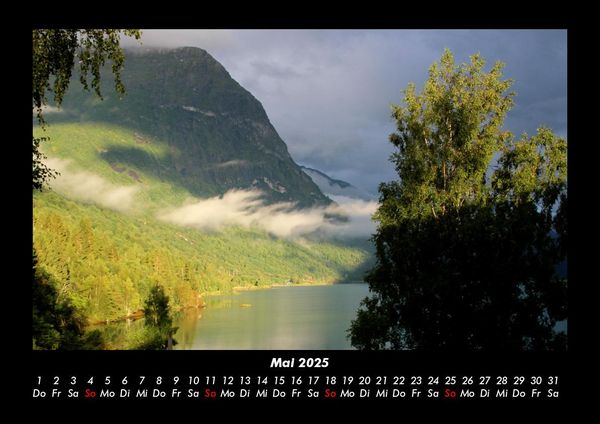 Produktbild: Berglandschaften 2025 Fotokalender DIN A3