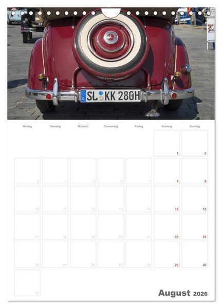 Produktbild: Mercedes Benz 170 SCB (Wandkalender 2026 DIN A4 hoch), CALVENDO Monatskalender