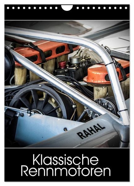 Produktbild: Klassische Rennmotoren (Wandkalender 2025 DIN A4 hoch), CALVENDO Monatskalender