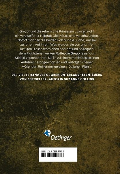 Produktbild: Gregor 4. Gregor und der Fluch des Unterlandes