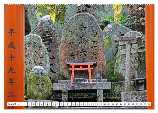 Produktbild: Japan Gl&uuml;cksbringer (hochwertiger Premium Wandkalender 2027 DIN A2 quer), Kunstdruck in Hochglanz