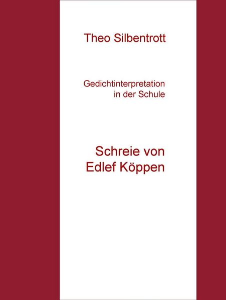 Produktbild: Gedichtinterpretation in der Schule