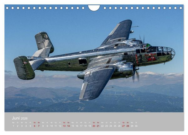 Produktbild: Fliegende Legenden - Warbirds (Wandkalender 2026 DIN A4 quer), CALVENDO Monatskalender