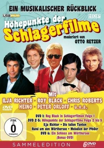 Produktbild: H&ouml;hepunkte der Schlagerfilme - Ein musikalischer R&uuml;ckblick moderiert von Otto Retzer