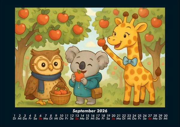 Produktbild: Ollie, Kiki & Nala - Fest der Freundschaft 2026 Fotokalender DIN A4