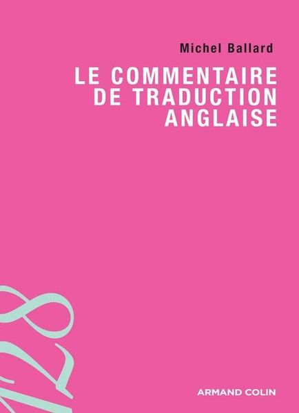 Produktbild: Le commentaire de traduction anglaise