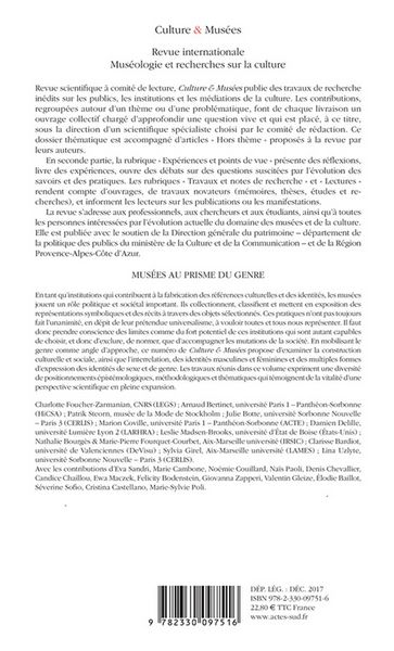 Produktbild: Revue Culture et Musees N 30