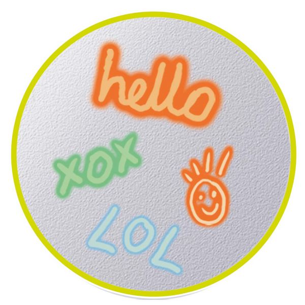 Produktbild: Leuchtstifte Glow in the Dark farbig