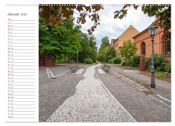 Produktbild: Stadtansichten Aschersleben (hochwertiger Premium Wandkalender 2026 DIN A2 quer), Kunstdruck in Hochglanz