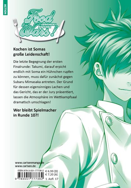 Produktbild: Food Wars - Shokugeki No Soma 10