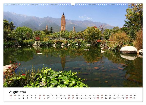 Produktbild: Wildes China (hochwertiger Premium Wandkalender 2026 DIN A2 quer), Kunstdruck in Hochglanz